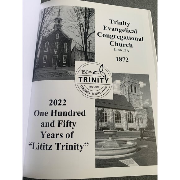 Trinity Evangelical Congregational Church Book 1872-2022 - Picture 2 of 5